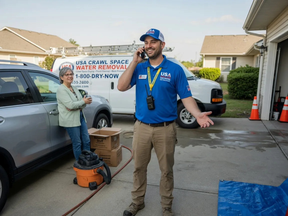 Crawl Space Water Removal Bradley, ME FAQs